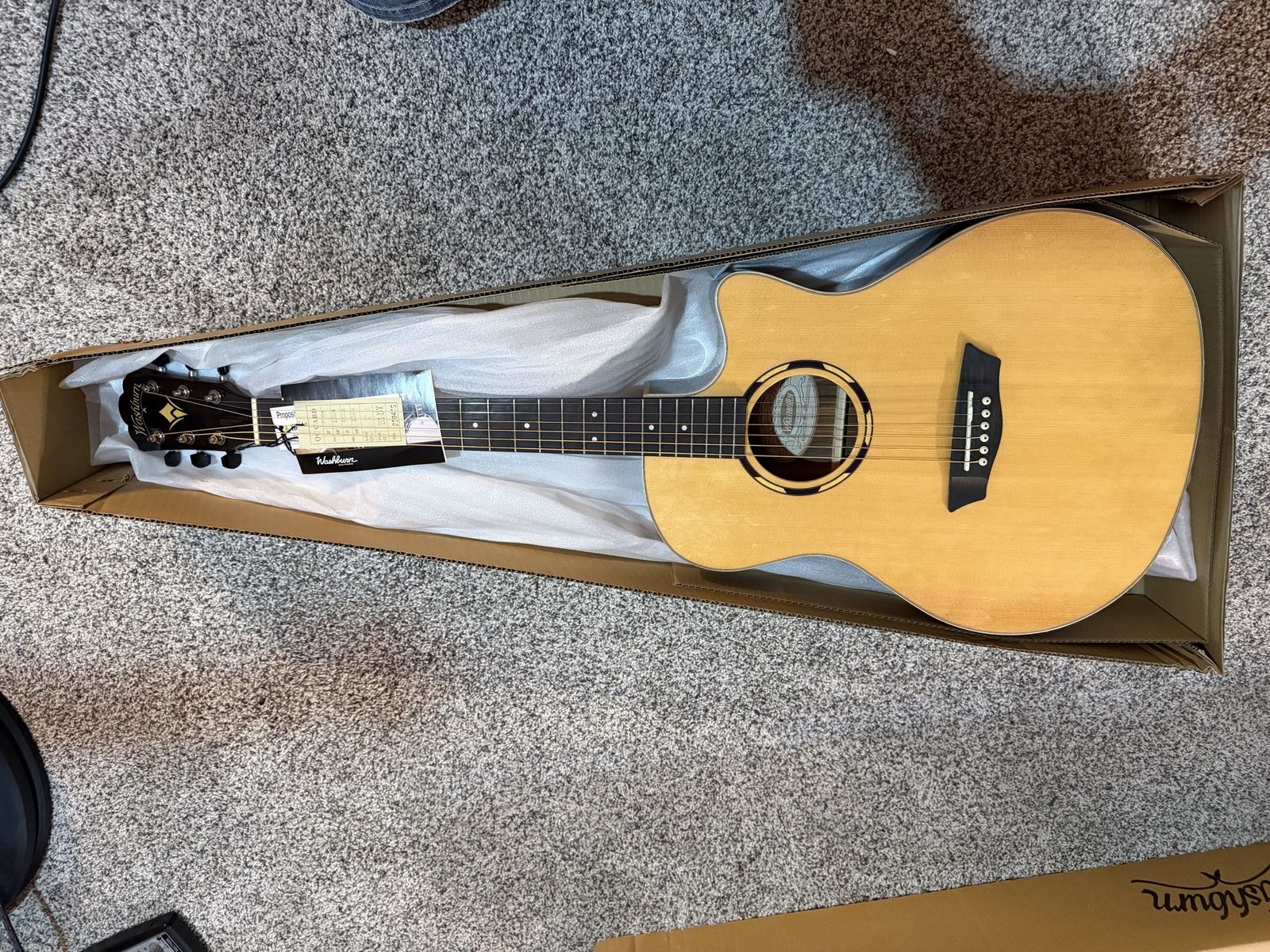 Washburn WLO20SCE-O Acoustic Guitar