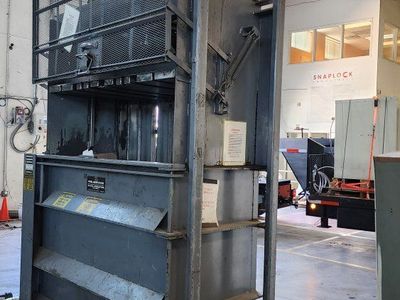 Global Equipment Inc. Model C 10HP Industrial Baler, 460V 3-Phase