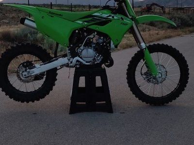 Kawasaki KX112 Motocross Dirt Bike - Green