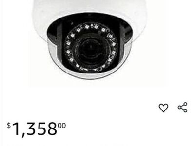 Illustra Pro 5MP Minidome Security Camera$1000 New