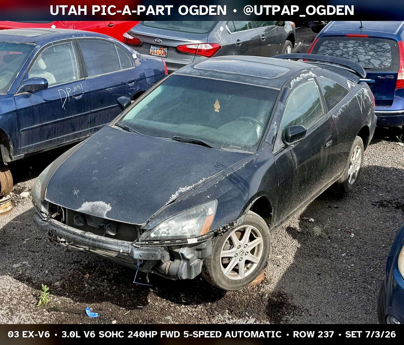 2003 Honda EX-V6 Parts - UTPAP Ogden