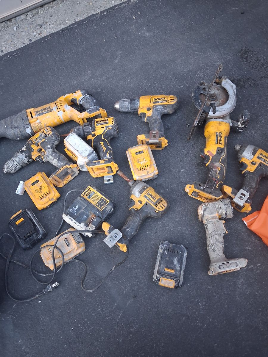 Dewalt 20 volt  tools