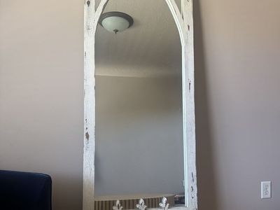 Charming Distressed Mirror