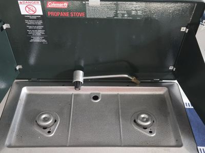 Coleman 2-Burner Propane Camping Stove, Portable Camping Cooktop