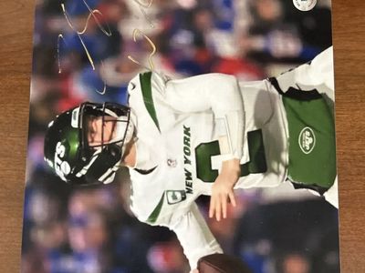 Zach Wilson Autograph BYU Autograph COA 8x10 Photo