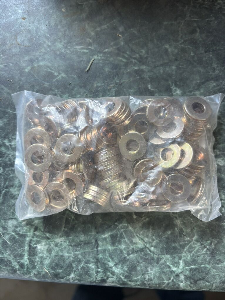 (Bag Of 100) Flat Washers -5/16