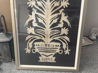 Large floral print
