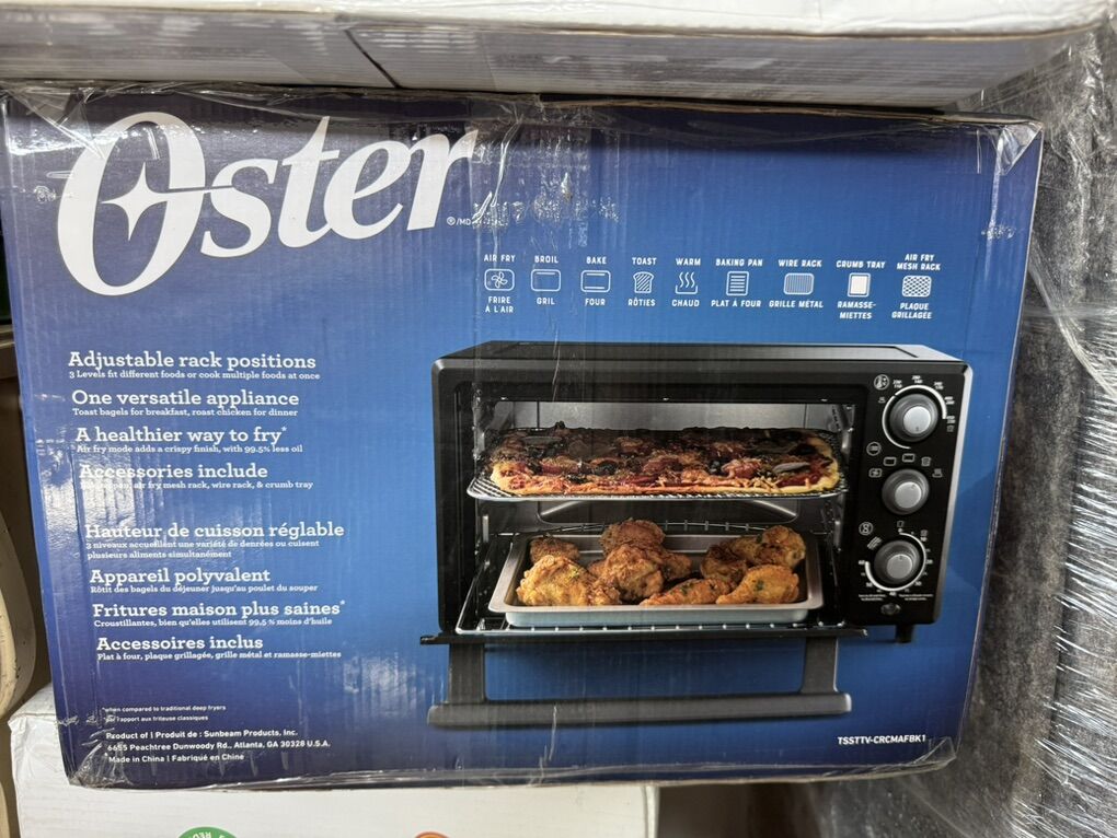 Oster Air Fryer/ Toaster Oven, CounterTop Oven