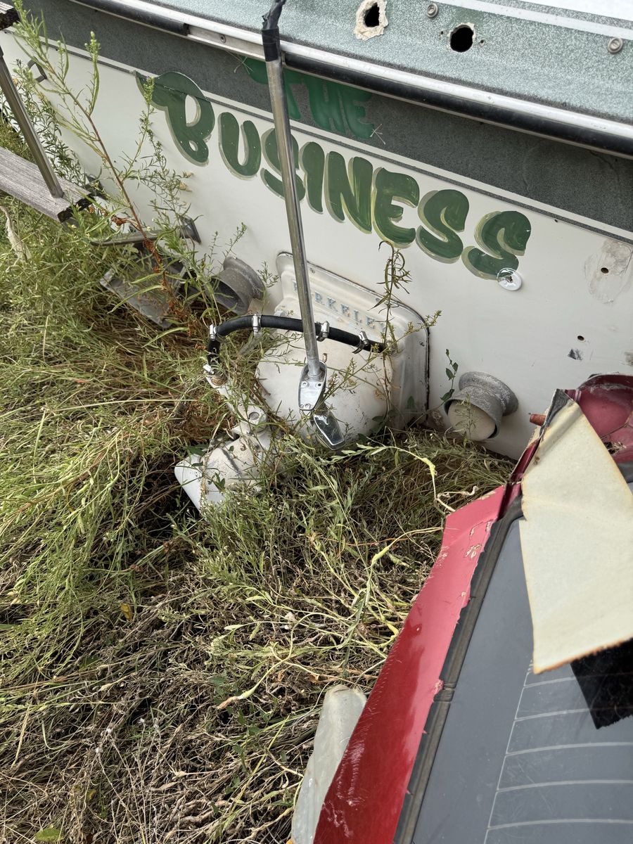 Project Jet Boat Hull with Berkeley Jet Drive and Hardin Marine Exhaust