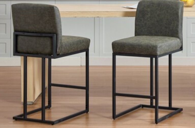 Garvee 24 Inch Bar Stools Set of 2