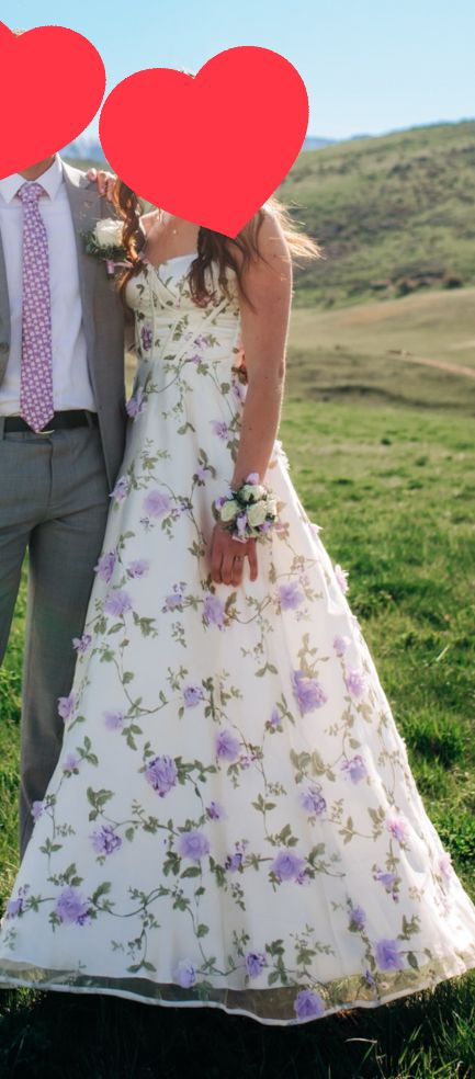 Floral Prom Dress