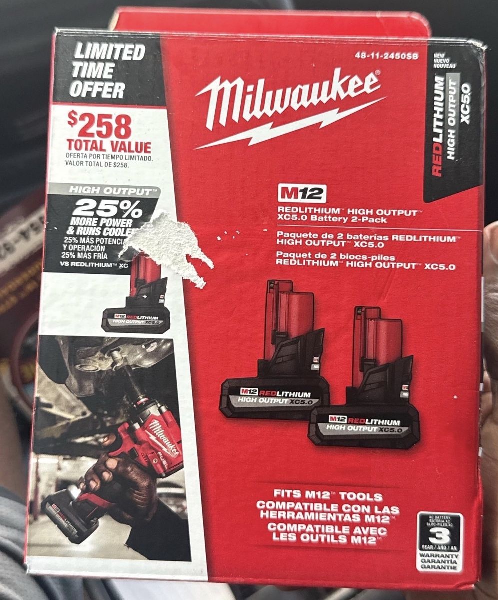 Milwaukee M12 Battery