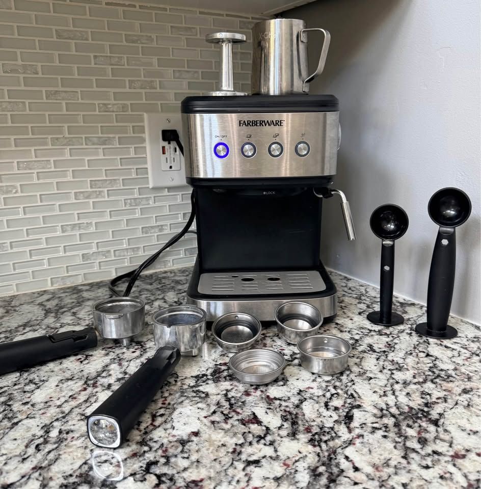 Farberware 20-Bar Espresso Maker with Frother