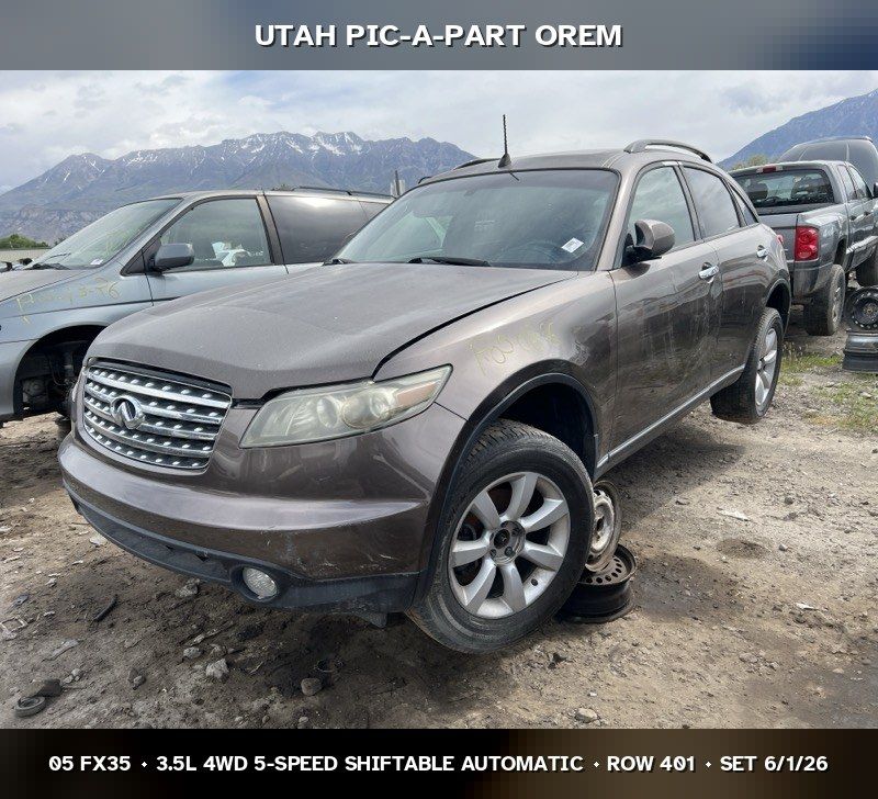 2005 Infiniti FX35 Parts - UTPAP Orem