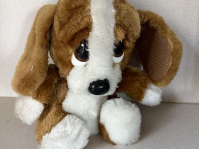 Vintage Applause SAD SAM 10" Basset Hound Dog Plush Stuffed Animal Authentic