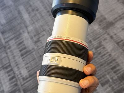 Lens ef canon 70-300L