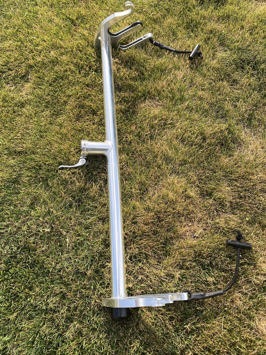 Monster Tower Aluminum Ski Rack for Boat Tow Tower