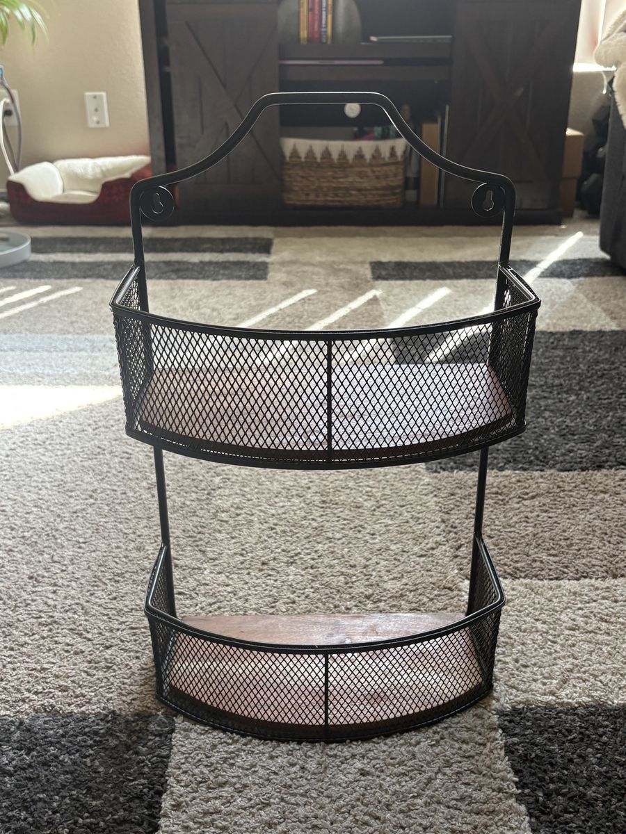 2-Tier Wall Shelf