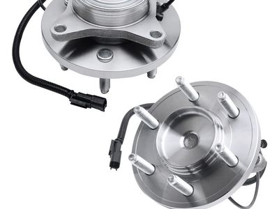 New Readair Front Wheel Hub & Bearing Assembly Pair - For Ford F-150 / Expedition (2WD, 6-Lug)