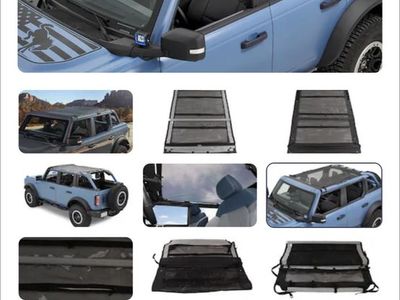 OEM Ford Bronco Soft Top Sun Shade Mesh Cover 4-Door