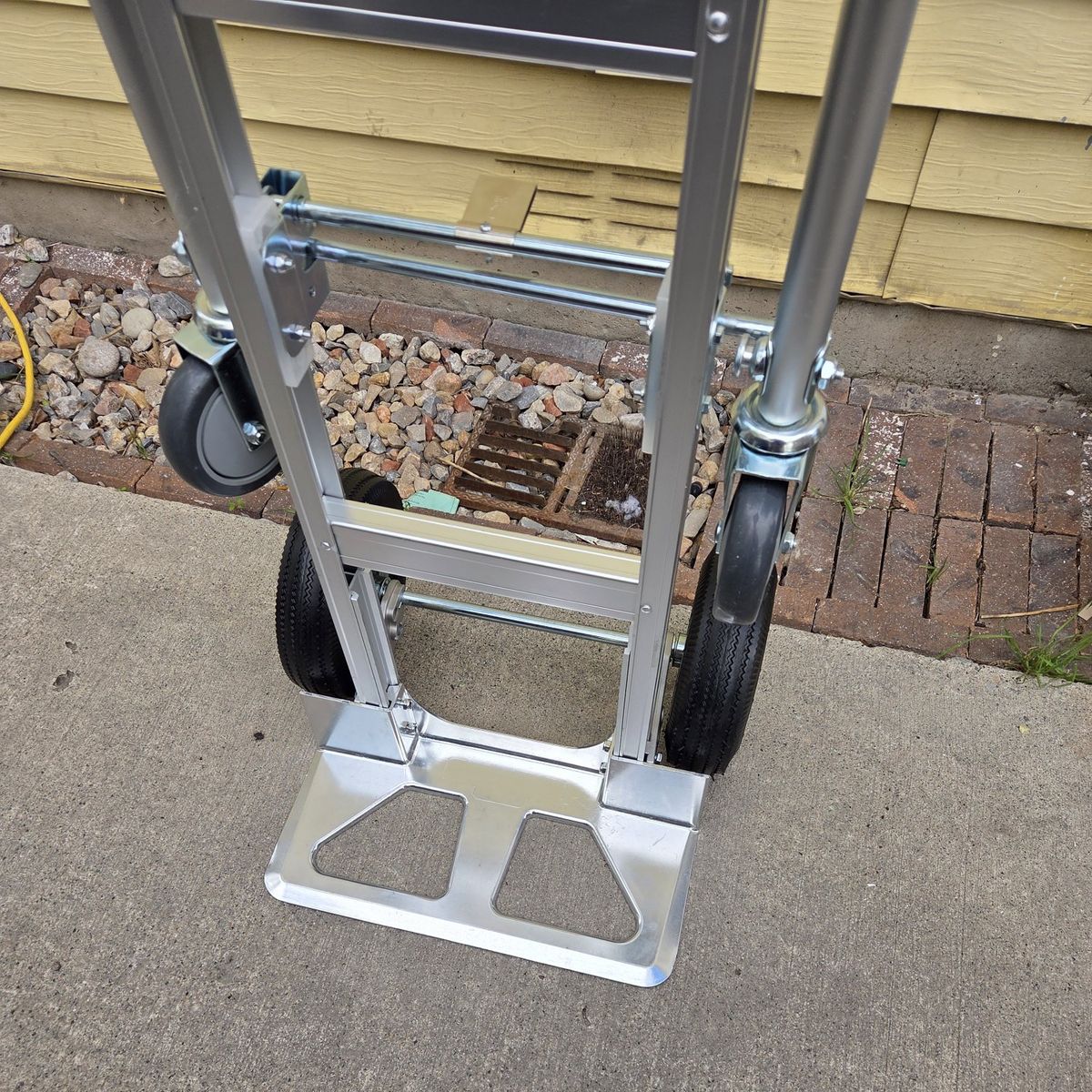 2-in-1 convertible aluminum hand truck vergo AS7B
