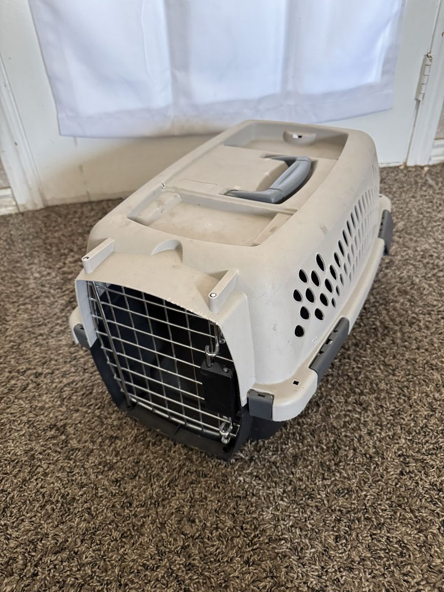Plastic Pet Kennel Carrier for Small Dogs and Cats