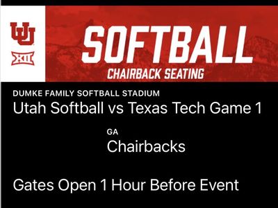 Utah Softball 4/10