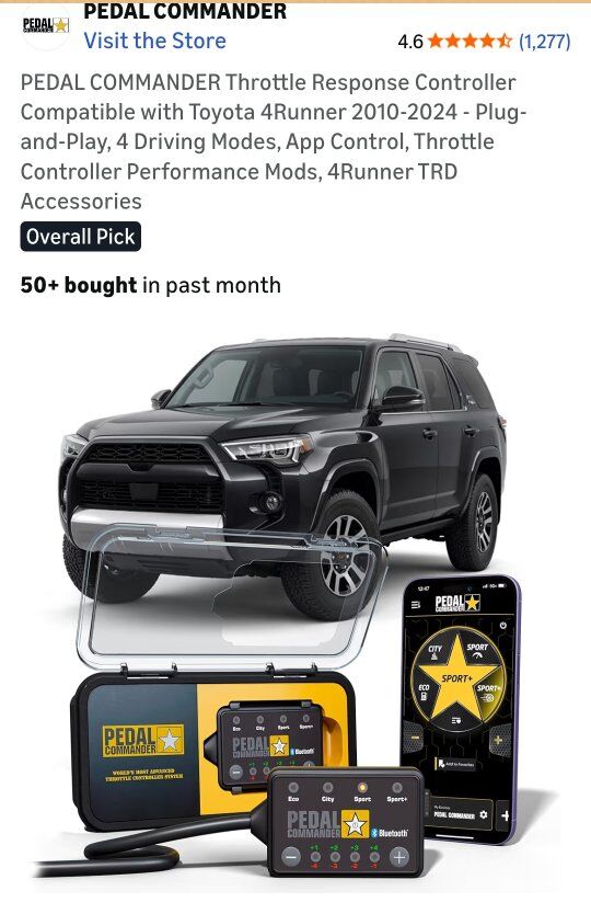4Runner Pedal Commander 2010-2024