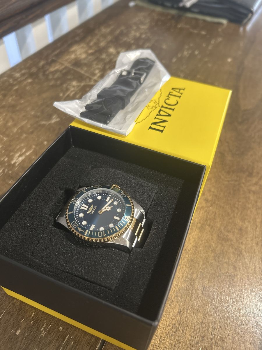 Invicta Pro Diver Crestcore Men's Watch - 43mm. Gold. Steel (49696)