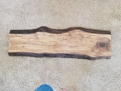 Live Edge Wood Slab Board