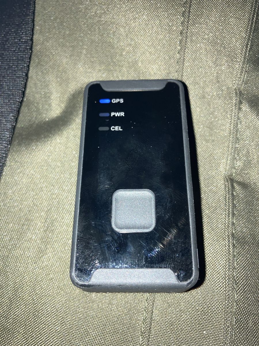 Portable GPS Tracker Device with Pouch and USB Charging