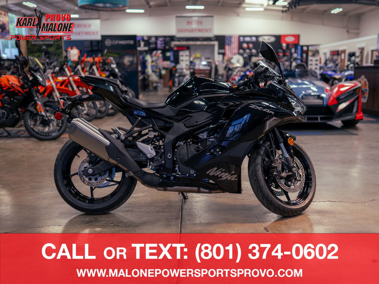 2026 Kawasaki NINJA ZX-4R ABS Metallic Spark Black