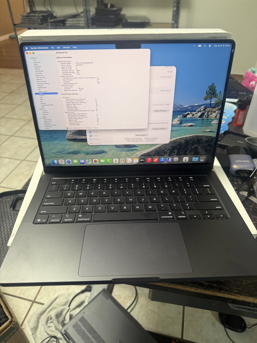 INSANE DEAL ON BRAND NEW 14in M5 MACBOOK PRO SPACE BLACK M5/16GB/1TB WITH APPLECARE