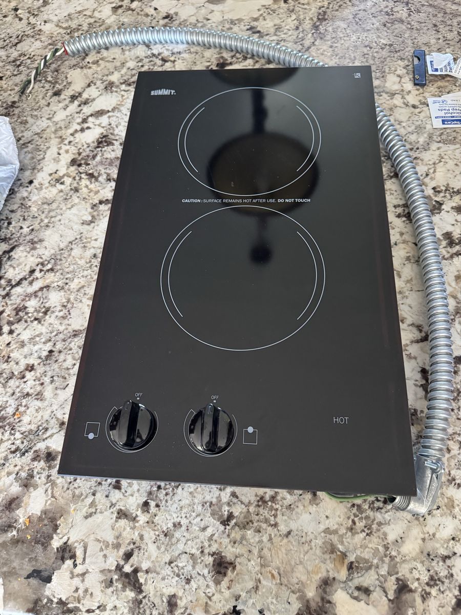 Summit Electric cooktop