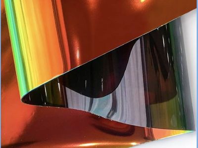 54”x100’ roll of holographic vinyl wrap film