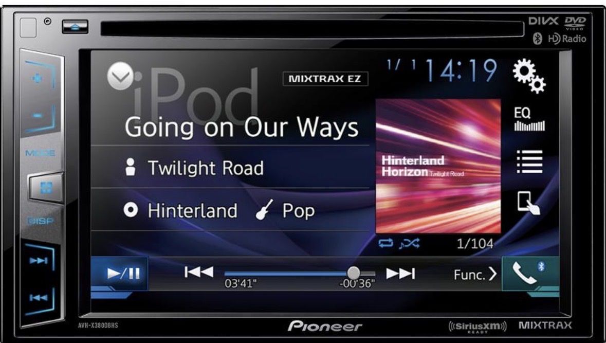 Pioneer AVH-X3800BHS DVD/CD Car Stereo Receiver