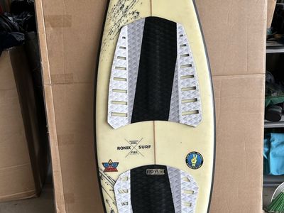 Ronix Koal Surf Fish Skim Style Wake Surfboard Used