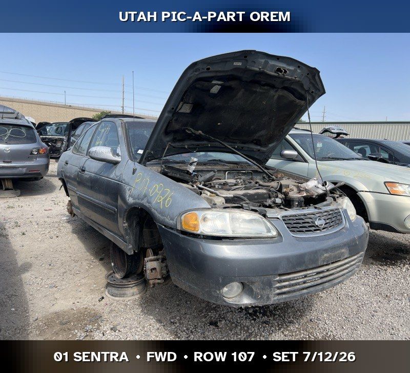 2001 Nissan Sentra Parts - UTPAP Orem