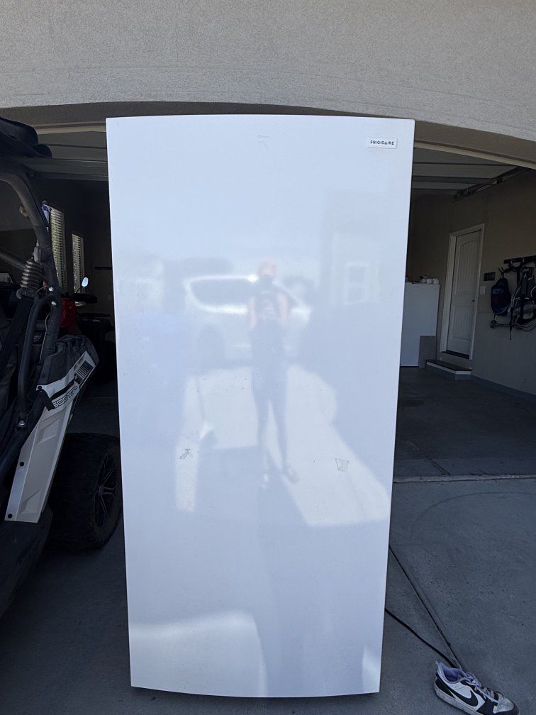 Like new frigidaire 20 cubic ft freezer.