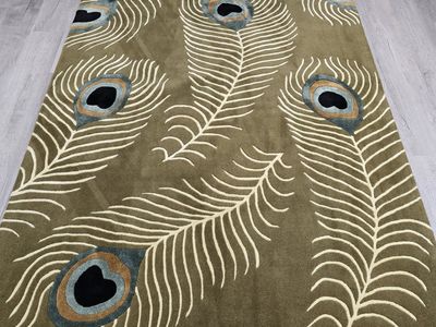 New 8x5 Wool Rug, Handmade