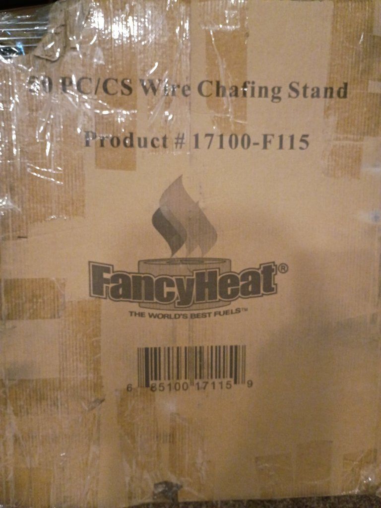 FancyHeat Wire Chafing Stands 59 pieces - Product #17100-F115
