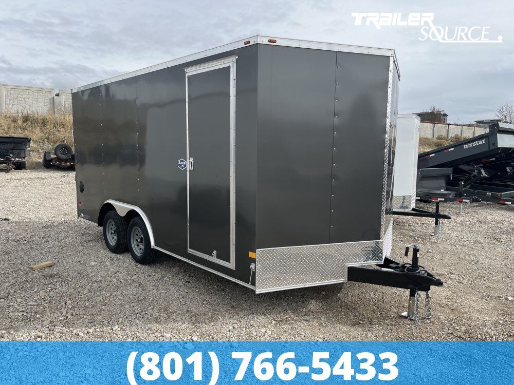 8.5x16 American Hauler Arrow Deluxe Enclosed Cargo Trailer - 7'0" Interior - 7K GVWR Dovetail