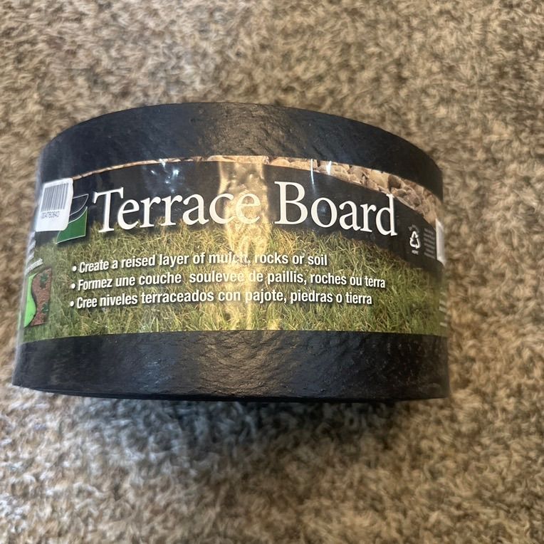 Terrace Board Lawn Edging 2 Rolls 5”x40’