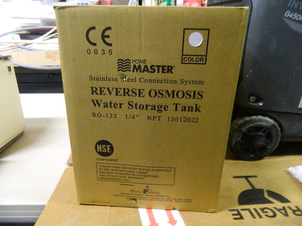Home Master Reverse Osmosis Water Tank RO132 White
