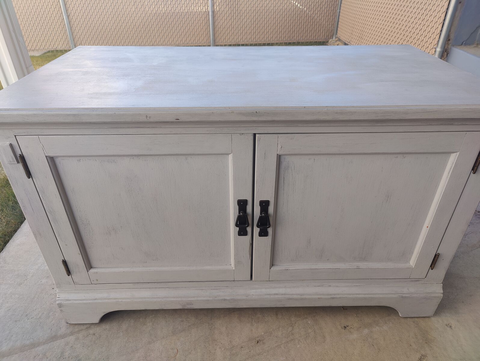 Solid Wood Entertainment Center TV Stand