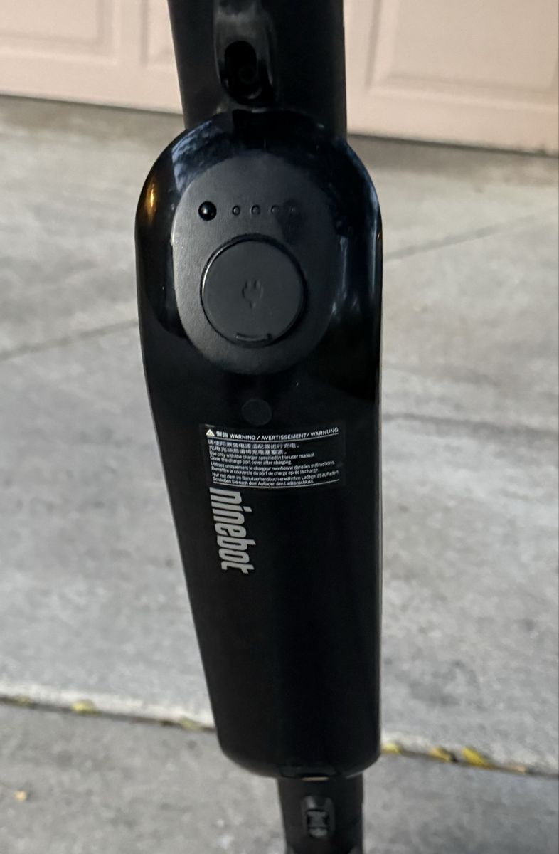 Segway Ninebot ES3 Electric Scooter - 28-Mile Range, 18.6 MPH Top Speed, External Battery