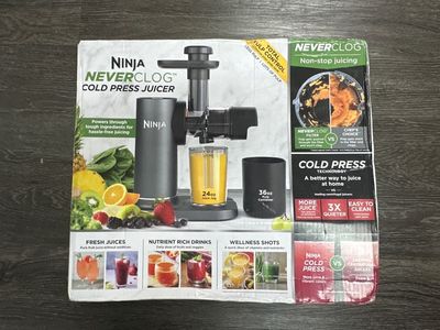 NINJA NEVER CLOG COLD PRESS JUICER