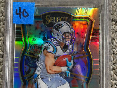 Christian McCaffrey Carolina Panthers graded slabs