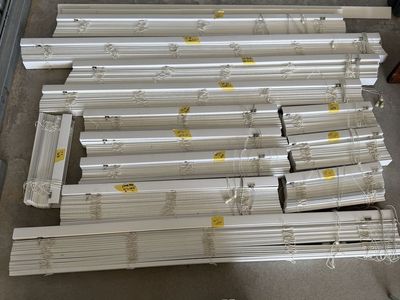 Blinds - Door Handles - Knobs - Hinges - Stops - Closet Rods - Etc.