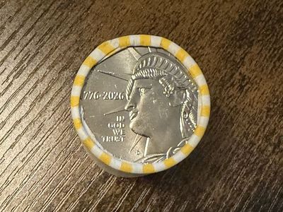 2026 Enduring Liberty Half Dollar Rolls – 1776~2026 – Denver Mint – Uncirculated – Loomis Rolls